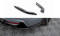 Heck Ansatz Flaps Diffusor V.4 passend für BMW 4er Coupe M-Paket F32 schwarz Hochglanz