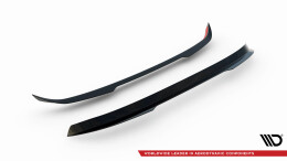 Heck Spoiler Aufsatz Abrisskante passend für Peugeot 207 Sport schwarz Hochglanz