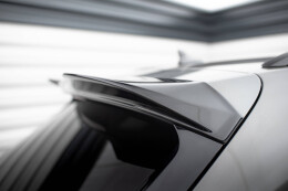 Oberer Heck Spoiler Aufsatz Abrisskante 3D für Bentley Bentayga Mk1 schwarz Hochglanz