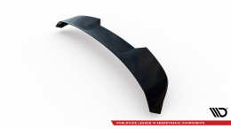 Oberer Heck Spoiler Aufsatz Abrisskante 3D passend für Bentley Bentayga Mk1 schwarz Hochglanz