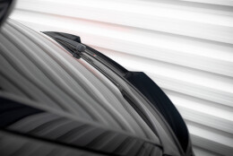 Unterer Heck Spoiler Aufsatz Abrisskante 3D passend für Bentley Bentayga Mk1 schwarz Hochglanz