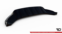 Cup Spoilerlippe Front Ansatz passend für Bentley Bentayga Mk1 schwarz Hochglanz