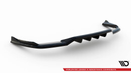 Mittlerer Cup Diffusor Heck Ansatz DTM Look passend für Bentley Bentayga Mk1 schwarz Hochglanz