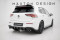 Heck Ansatz Diffusor V.3 passend für VW Golf GTI Mk8 schwarz Hochglanz