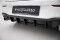 Heck Ansatz Diffusor V.3 passend für VW Golf GTI Mk8 schwarz Hochglanz