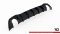 Heck Ansatz Diffusor V.3 passend für VW Golf GTI Mk8 schwarz Hochglanz