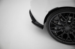 Heck Ansatz Flaps Diffusor V.3 passend für VW Golf GTI Mk8 schwarz Hochglanz
