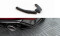 Heck Ansatz Flaps Diffusor V.3 passend für VW Golf GTI Mk8 schwarz Hochglanz