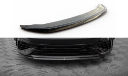 Cup Spoilerlippe Front Ansatz V.7 für VW Golf R Hatchback / Variant  Mk8 schwarz Hochglanz