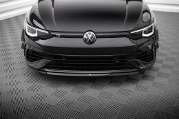 Cup Spoilerlippe Front Ansatz V.7 für VW Golf R Mk8...