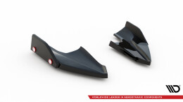 Heck Ansatz Flaps Diffusor V.5 + Flaps passend für VW Golf R Mk8