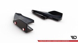 Heck Ansatz Flaps Diffusor V.5 + Flaps passend für VW Golf R Mk8