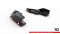 Heck Ansatz Flaps Diffusor V.6 + Flaps passend für VW Golf R Mk8