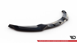 Cup Spoilerlippe Front Ansatz V.1 passend für BMW 1er M-Paket E82 schwarz Hochglanz