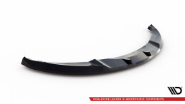 Cup Spoilerlippe Front Ansatz V.2 passend für BMW 1er M-Paket E82 schwarz Hochglanz