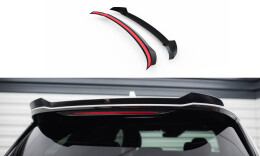 Heck Spoiler Aufsatz Abrisskante passend für Kia Sorento Mk4 schwarz Hochglanz