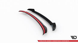 Heck Spoiler Aufsatz Abrisskante passend für Kia Sorento Mk4 schwarz Hochglanz