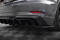 Heck Ansatz Flaps Diffusor V.2 passend für Audi S3 / A3 S-Line Sportback 8V Facelift schwarz Hochglanz