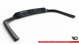 Mittlerer Cup Diffusor Heck Ansatz DTM Look passend für Kia Sorento Mk4 schwarz Hochglanz