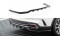 Mittlerer Cup Diffusor Heck Ansatz DTM Look passend für Kia Sorento Mk4 schwarz Hochglanz