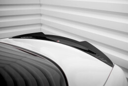 Heck Spoiler Aufsatz Abrisskante passend für Maserati Granturismo S Mk1 schwarz Hochglanz