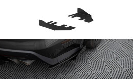 Hintere Seiten Flaps für Ford Mustang GT Mk6  schwarz Hochglanz