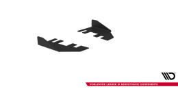 Hintere Seiten Flaps für Ford Mustang GT Mk6  schwarz Hochglanz