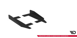 Seitenschweller Flaps für Ford Mustang GT Mk6  schwarz Hochglanz