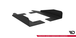 Seitenschweller Flaps für Ford Mustang GT Mk6  schwarz Hochglanz