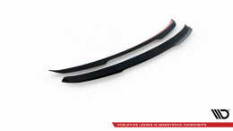 Heck Spoiler Aufsatz Abrisskante passend für Mercedes-Benz A AMG-Line Hatchback W177 schwarz Hochglanz