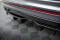 Mittlerer Cup Diffusor Heck Ansatz DTM Look für Volkswagen Tiguan Allspace R-Line Mk2 Facelift schwarz Hochglanz