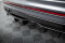 Mittlerer Cup Diffusor Heck Ansatz DTM Look passend für VW Tiguan Allspace R-Line Mk2 Facelift schwarz Hochglanz