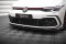 Cup Spoilerlippe Front Ansatz V.7 für Volkswagen Golf GTI Mk8 schwarz Hochglanz