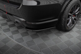 Heck Ansatz Flaps Diffusor passend für Dodge Durango SRT Mk3 schwarz Hochglanz