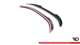 Heck Spoiler Aufsatz Abrisskante passend für Hyundai I30 Fastback N-Line Mk3 schwarz Hochglanz