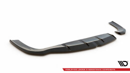 Heck Ansatz Flaps Diffusor für Hyundai I30 Fastback N-Line Mk3 Facelift schwarz Hochglanz