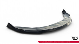Cup Spoilerlippe Front Ansatz V.2 passend für Tesla Model S Plaid Mk1 Facelift schwarz Hochglanz