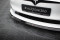 Cup Spoilerlippe Front Ansatz V.2 für Tesla Model S Plaid Mk1 Facelift schwarz Hochglanz