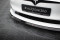 Cup Spoilerlippe Front Ansatz V.2 passend für Tesla Model S Plaid Mk1 Facelift schwarz Hochglanz