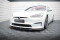 Cup Spoilerlippe Front Ansatz V.3 für Tesla Model S Plaid Mk1 Facelift schwarz Hochglanz