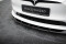 Cup Spoilerlippe Front Ansatz V.3 passend für Tesla Model S Plaid Mk1 Facelift schwarz Hochglanz