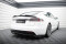 Mittlerer Cup Diffusor Heck Ansatz V.2 passend für Tesla Model S Plaid Mk1 Facelift schwarz Hochglanz
