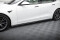 Seitenschweller Ansatz Cup Leisten V.2 passend für Tesla Model S Plaid Mk1 Facelift schwarz Hochglanz