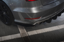 Street Pro Heck Ansatz Flaps Diffusor für Audi S3 Limousine 8V
