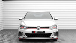 Cup Spoilerlippe Front Ansatz Flaps für VW Golf GTI...