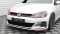 Cup Spoilerlippe Front Ansatz Ecken Flaps für Volkswagen Golf GTI Mk7 Facelift rot Hochglanz