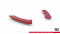 Heck Ansatz Flaps Diffusor V.2 passend für VW Golf GTI Mk7 FL rot Hochglanz