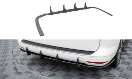 Street Pro Heckschürze Heck Ansatz Diffusor passend für VW Caddy Maxi Mk5 SCHWARZ