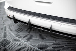Street Pro Heckschürze Heck Ansatz Diffusor passend für VW Caddy Maxi Mk5 SCHWARZ