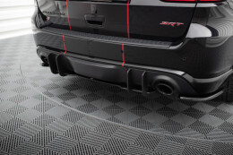 Street Pro Heckschürze Heck Ansatz Diffusor für Dodge Durango SRT Mk3 SCHWARZ